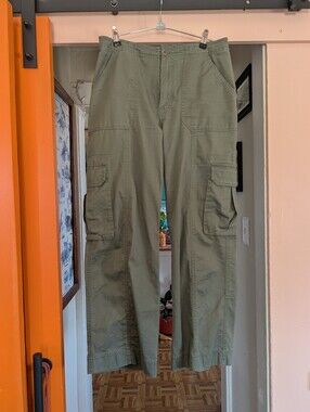 Abercrombie & Fitch Olive Utility Cargo Pants